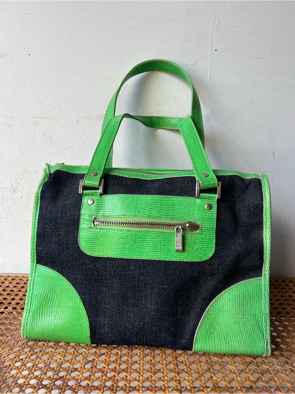 Harveys Denim Handbag - Picture 2 of 6